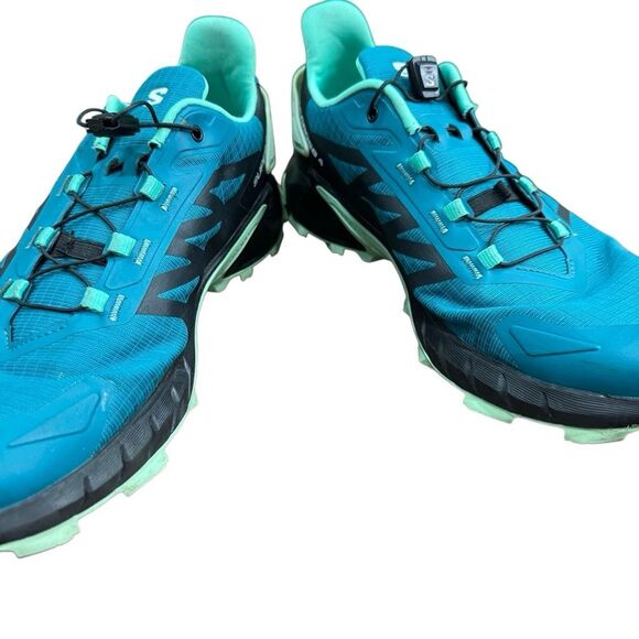 Salomon Supercross 4 Gore-Tex Trail Running Hiking Sneakers Women’s Size 10.5 - Picture 5 of 9